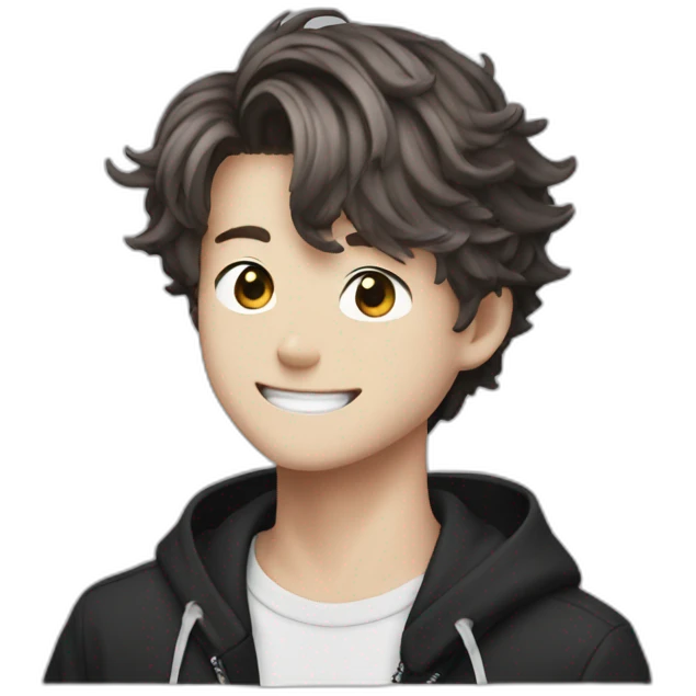 Felix from stray kids emoji