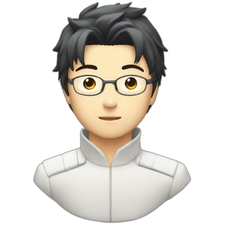 gojo satoru without blindfold emoji