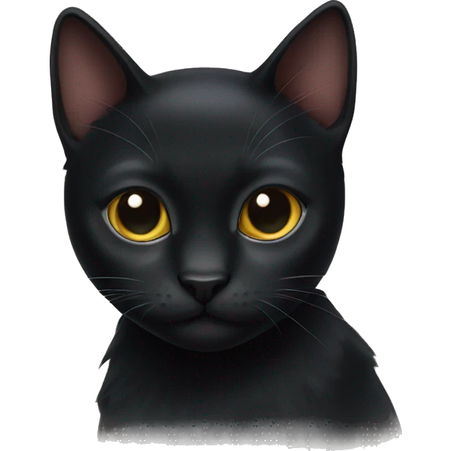 Black cat emoji