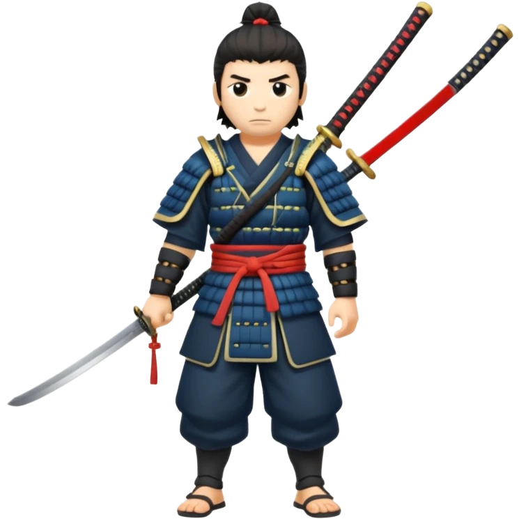 japan samurai full body emoji