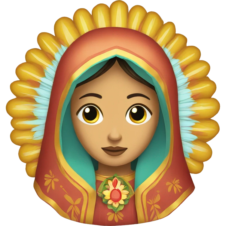 Our lady of Guadalupe  emoji