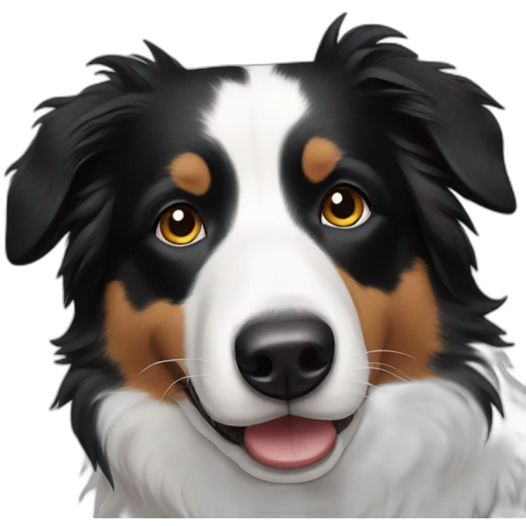 Border collie  emoji