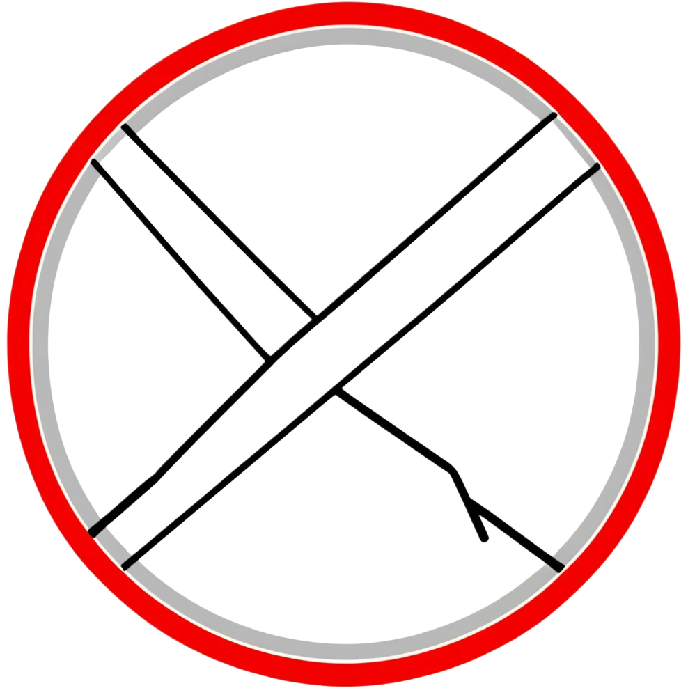 No one under 12 symbol, red circle with 12 inside with a diagonal line across it, prohibition sign emoji
