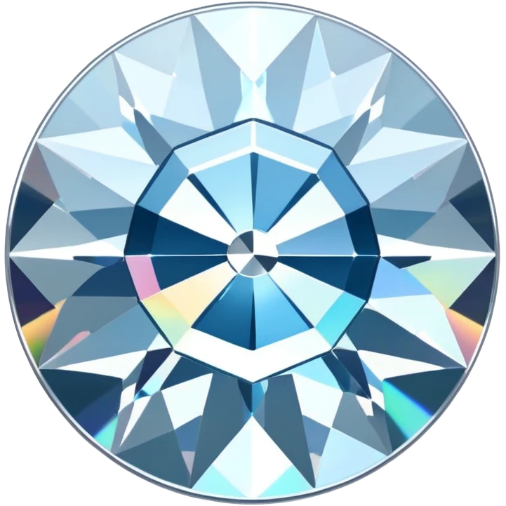 diamond CD emoji in minimalist style emoji