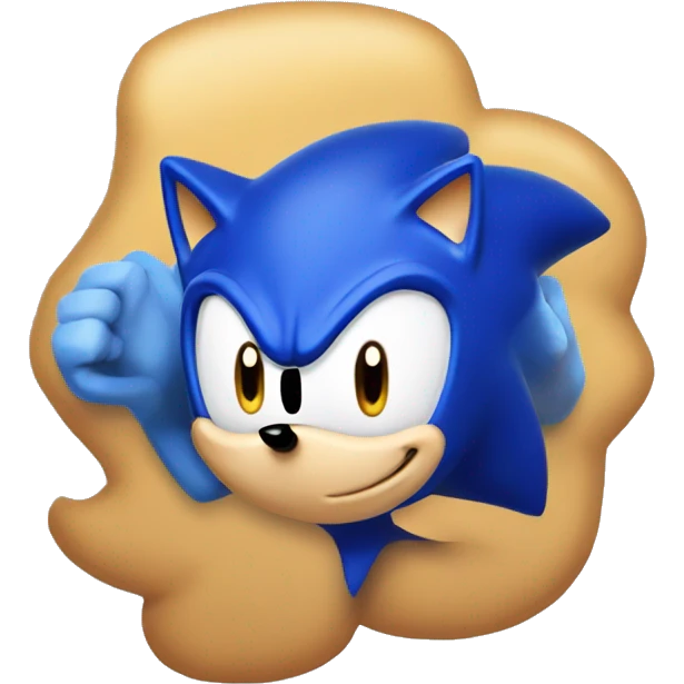 Sonic the hedgehog  emoji