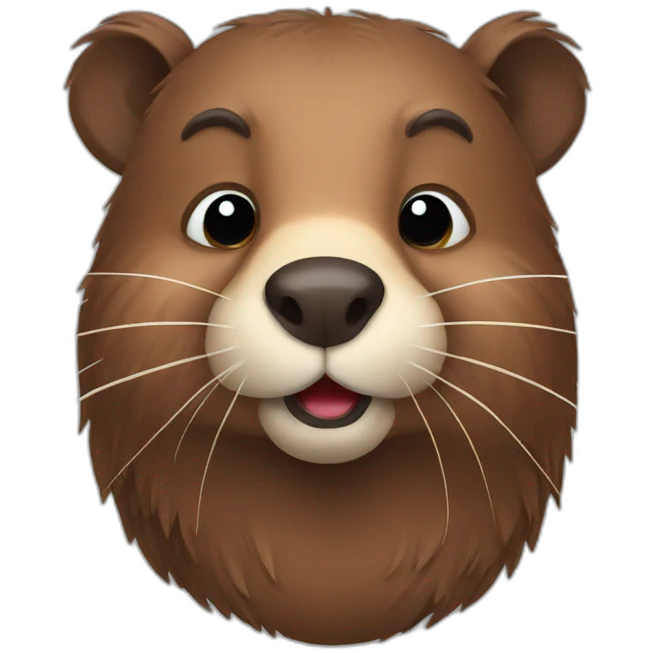 animal beaver emoji