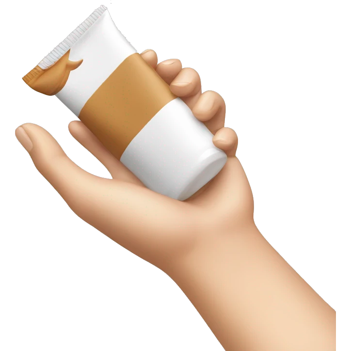 hand cream emoji
