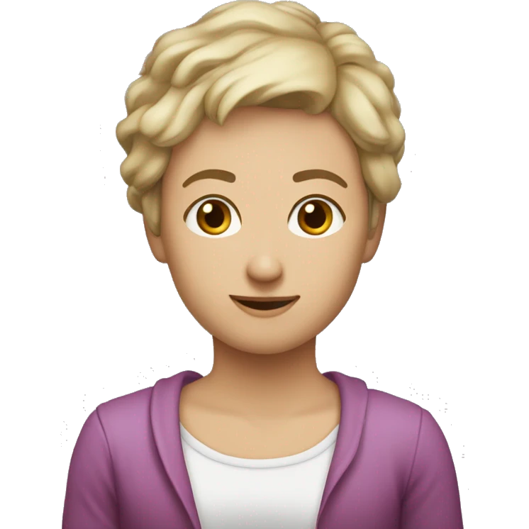 Мужчина целует в лоб женщину  emoji