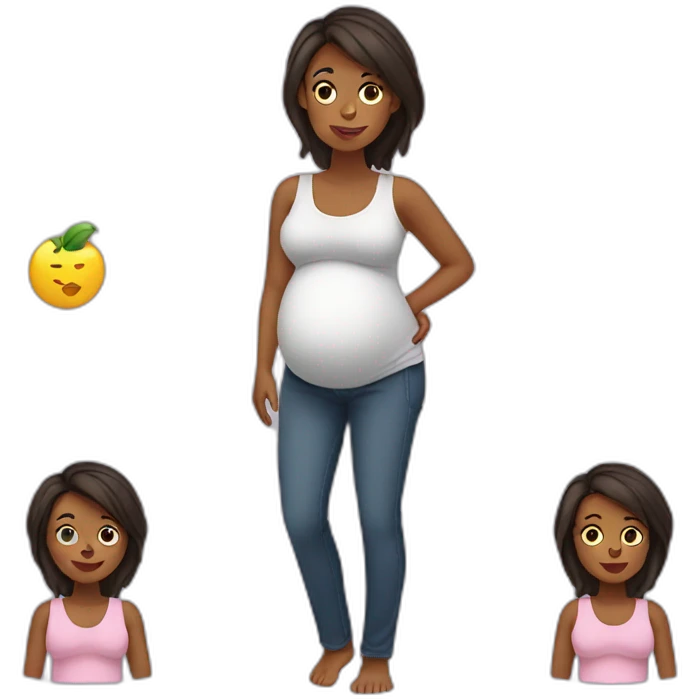 mom is on maternity leave emoji
