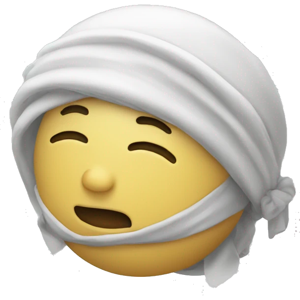 Gojo qui dort emoji