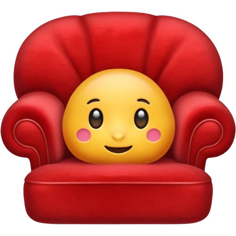 red feel can emoji