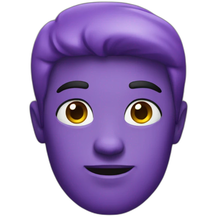 Purple emoji