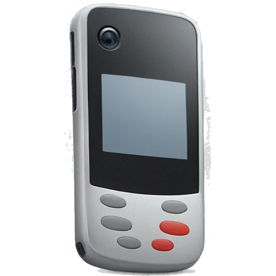 Pila de celular emoji