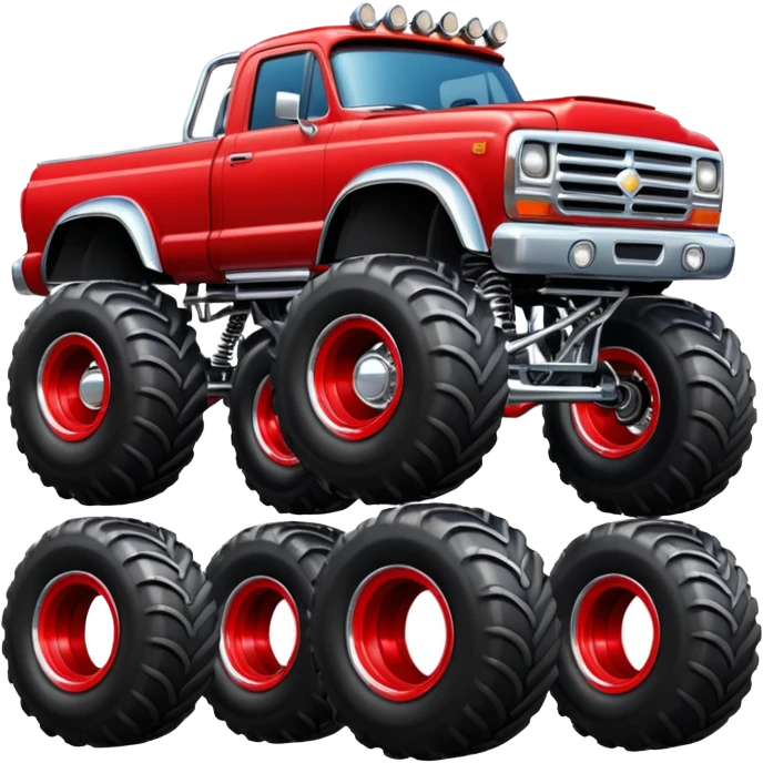 Monster truck emoji