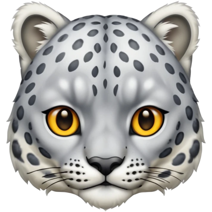 snow leopard emoji