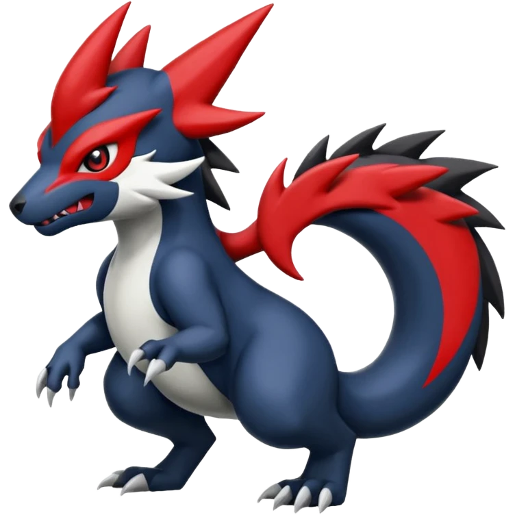 Zangoose-Zoroark-Salandit-Absol-fusion emoji