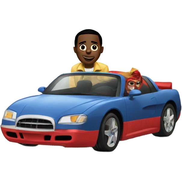 Diddy with cars emoji