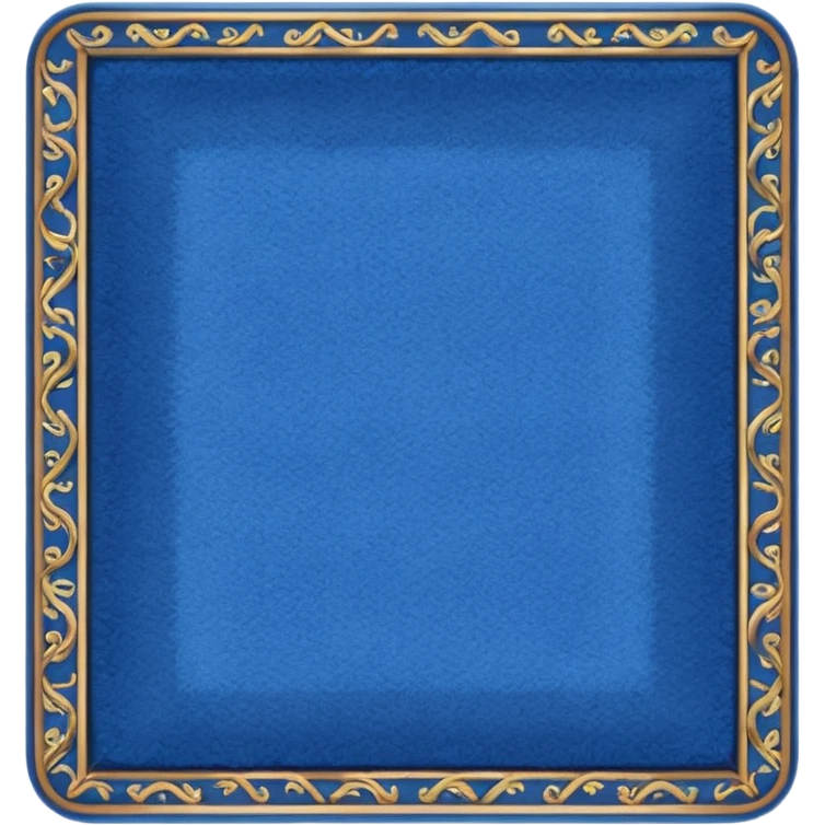 traditional blue carpet emoji