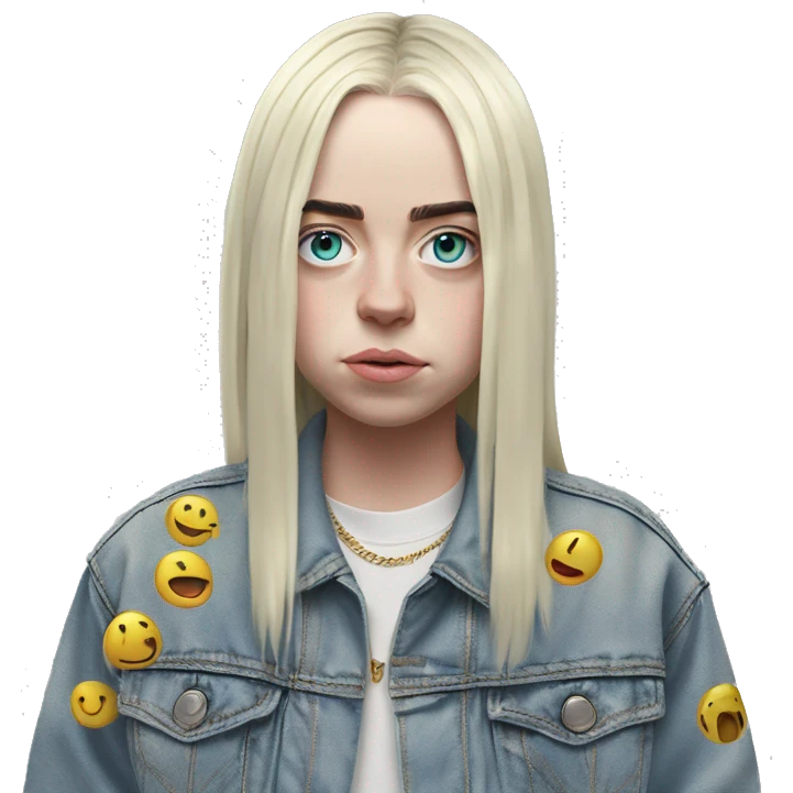 Billie Eilish ￼ emoji