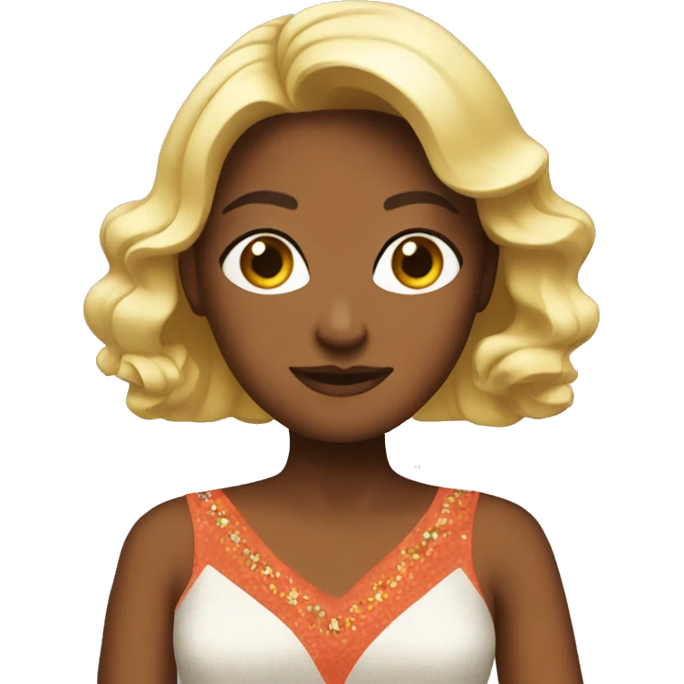 ladybuy with a salsa dress emoji