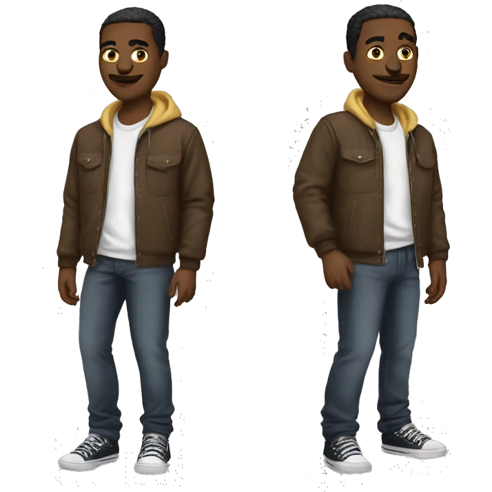I’m just a chill guy meme with different clothes emoji