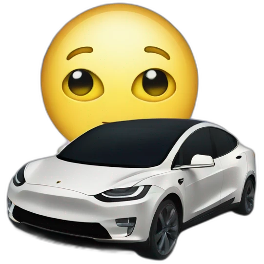 telsa in space emoji