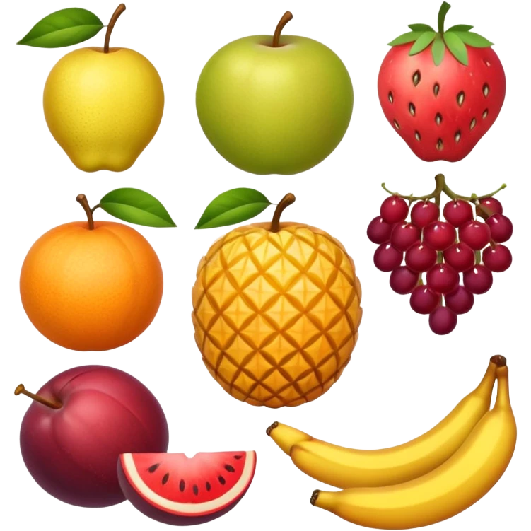 Frutas emoji