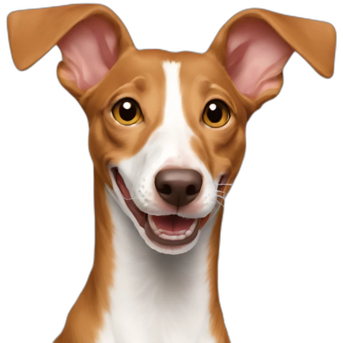 podenco andaluz sonriente emoji
