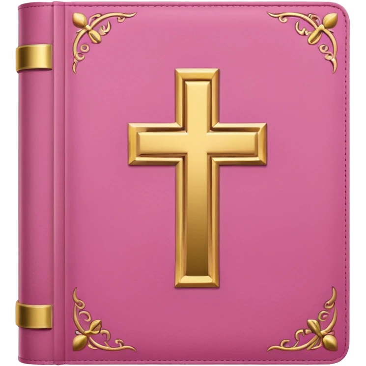 pink bible emoji