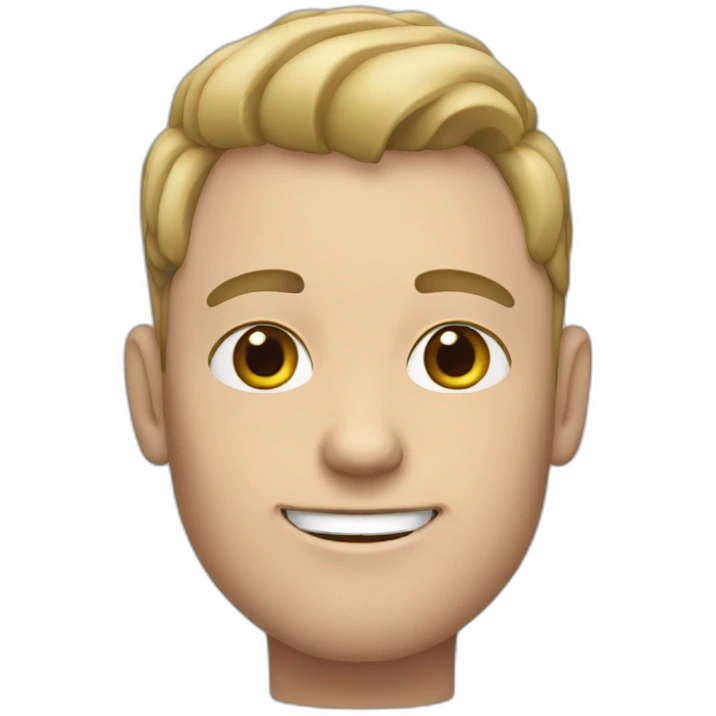 Gay white man emoji