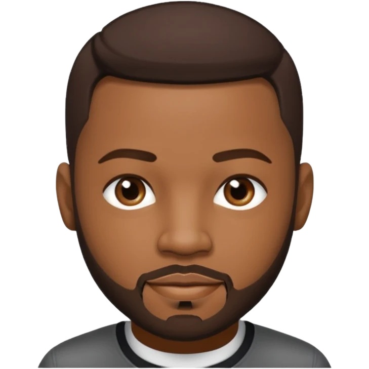 Marcus "Pleasure P" Cooper with dark brown hair emoji