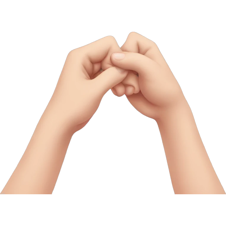 pinky promise emoji