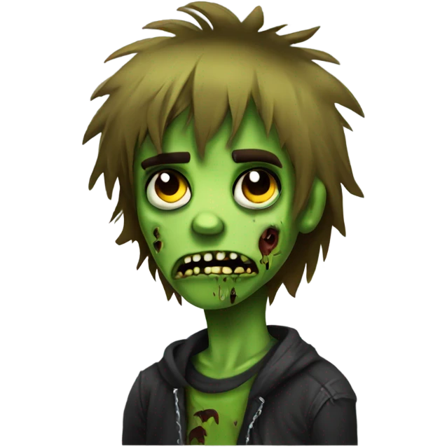 emo boy zombie shaggy emoji