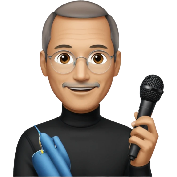 create a founder mode emoji like steve jobs having a 100 executive retreat in the woods

 emoji