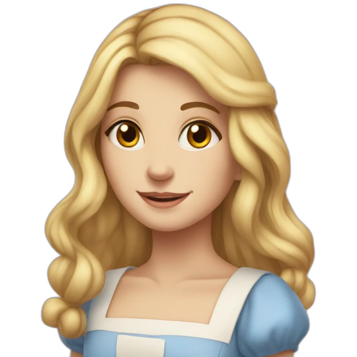 Alice au pays des merveilles emoji