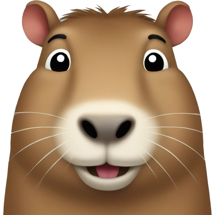 capybara smile emoji