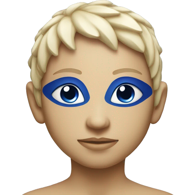 Indigo 3rd eye chakra symbol 6 emoji