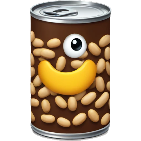 can with beans emoji