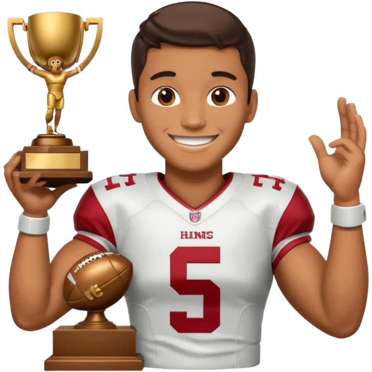 heisman emoji