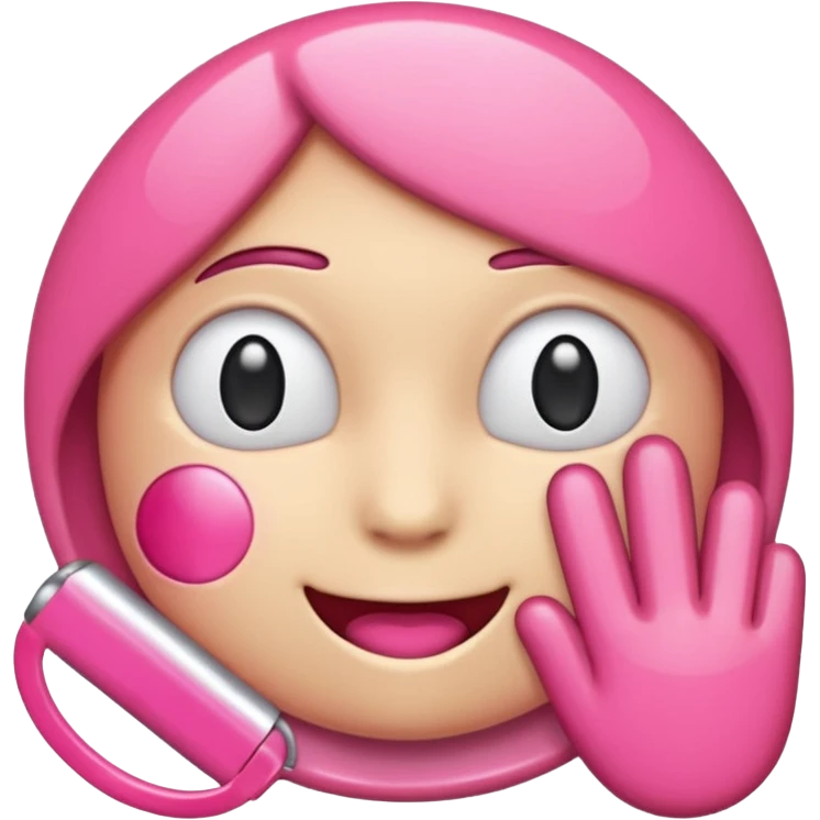 new task emoji, pink color emoji