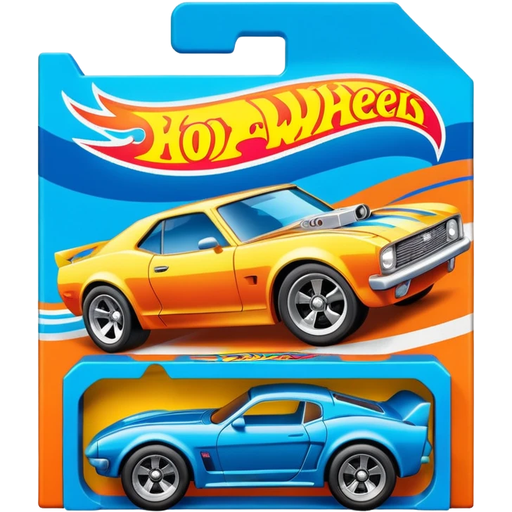 Упаковка от HotWheels emoji