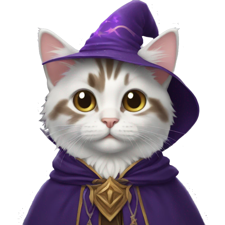 kitten wizard emoji