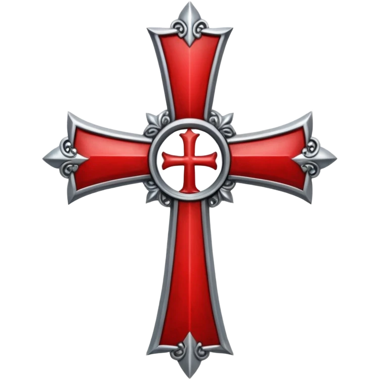 the cross patea  of the knights templar sec xi emoji