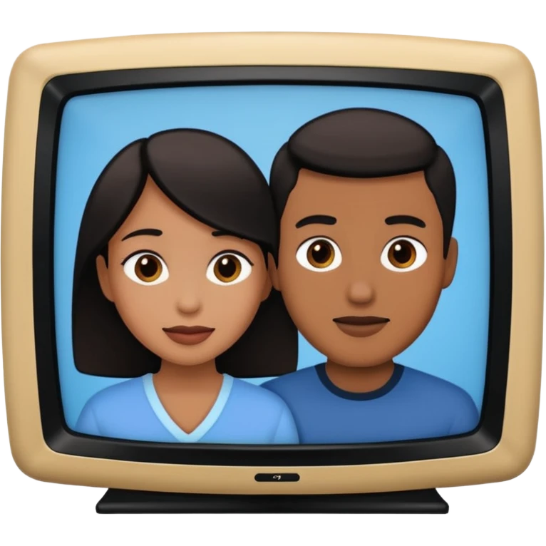  naked guy and a naked girl having sex on tv emoji
