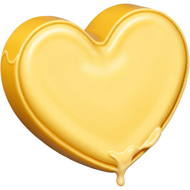 butter with large yellow heart emoji