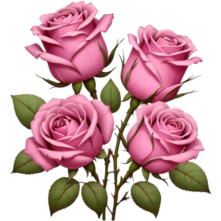 Flores rosas apodrecendo  emoji