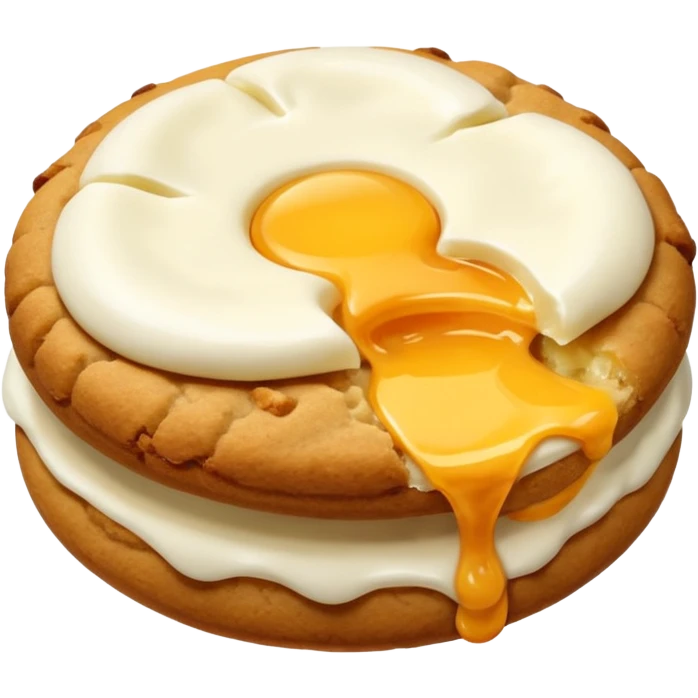 mozzarella cookie emoji