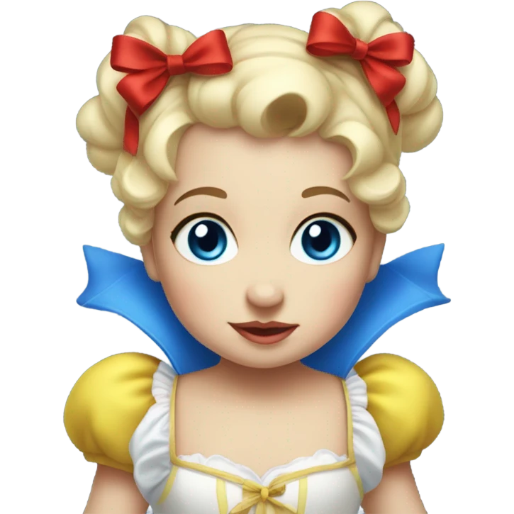 Baby Blue Eyes Disney Snow White emoji