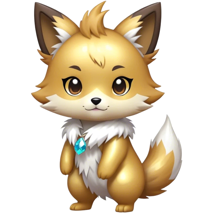  High quality Cute Cool Kawaii edgy Pretty Chibi Fur-Sona Shiny Colorful Sparkly Fakemon Full Body emoji