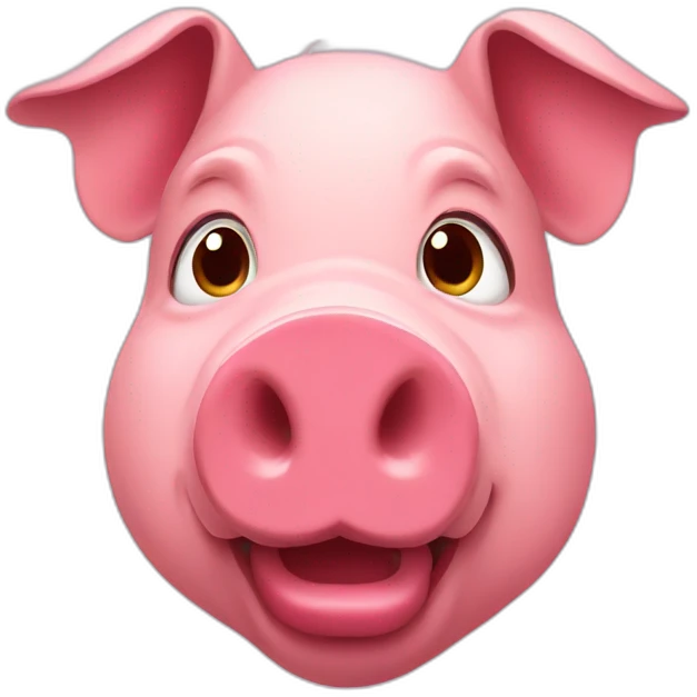 Pig is rugby player  emoji